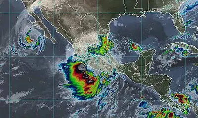 Suspenden clases presenciales en municipios de Jalisco por Tormenta Tropical Raymond