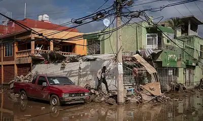 En México, más de 38 mil viviendas fueron afectadas por las lluvias