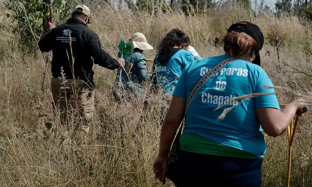 Guerreras Buscadoras de Chapala reciben capacitación
