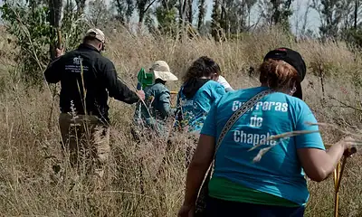 Guerreras Buscadoras de Chapala reciben capacitación