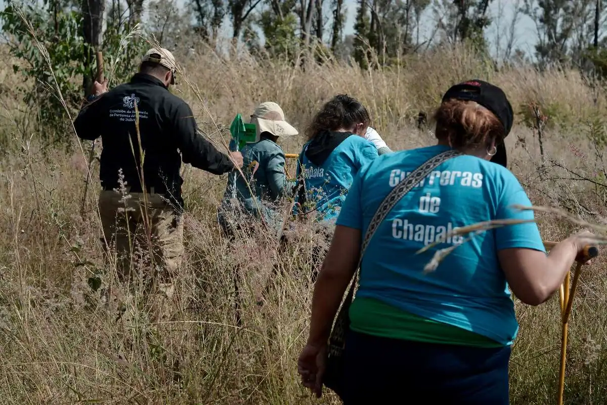 Guerreras Buscadoras de Chapala reciben capacitación