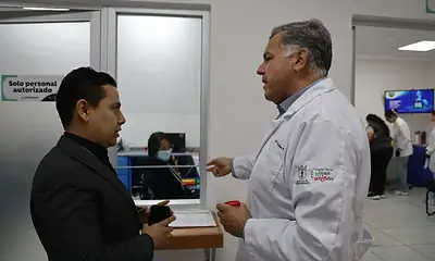 Descuentos a estudios médicos de hombres en el Hospitalito.