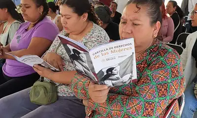 Cartilla de derechos de las mujeres en México, programa de apoyo a la igualdad de género.