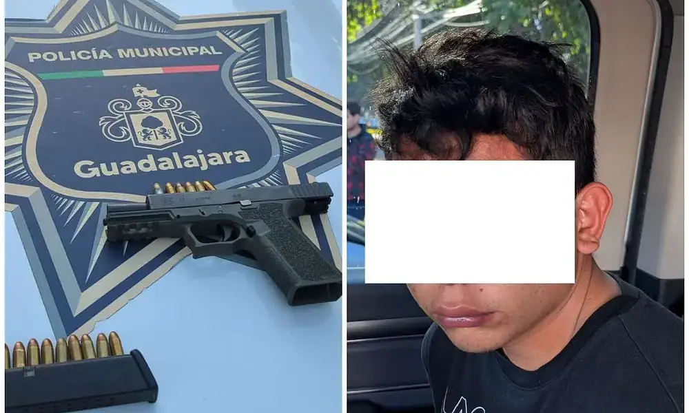 Detienen a un menor por robo de camioneta en Guadalajara