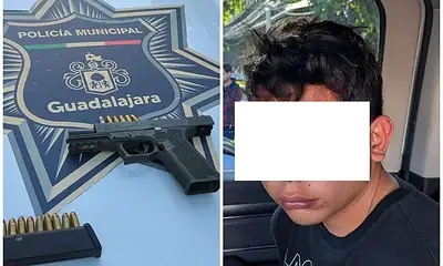 Detienen a un menor por robo de camioneta en Guadalajara