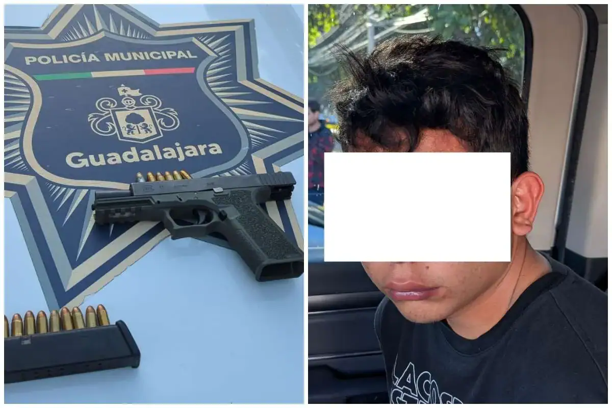 Detienen a un menor por robo de camioneta en Guadalajara
