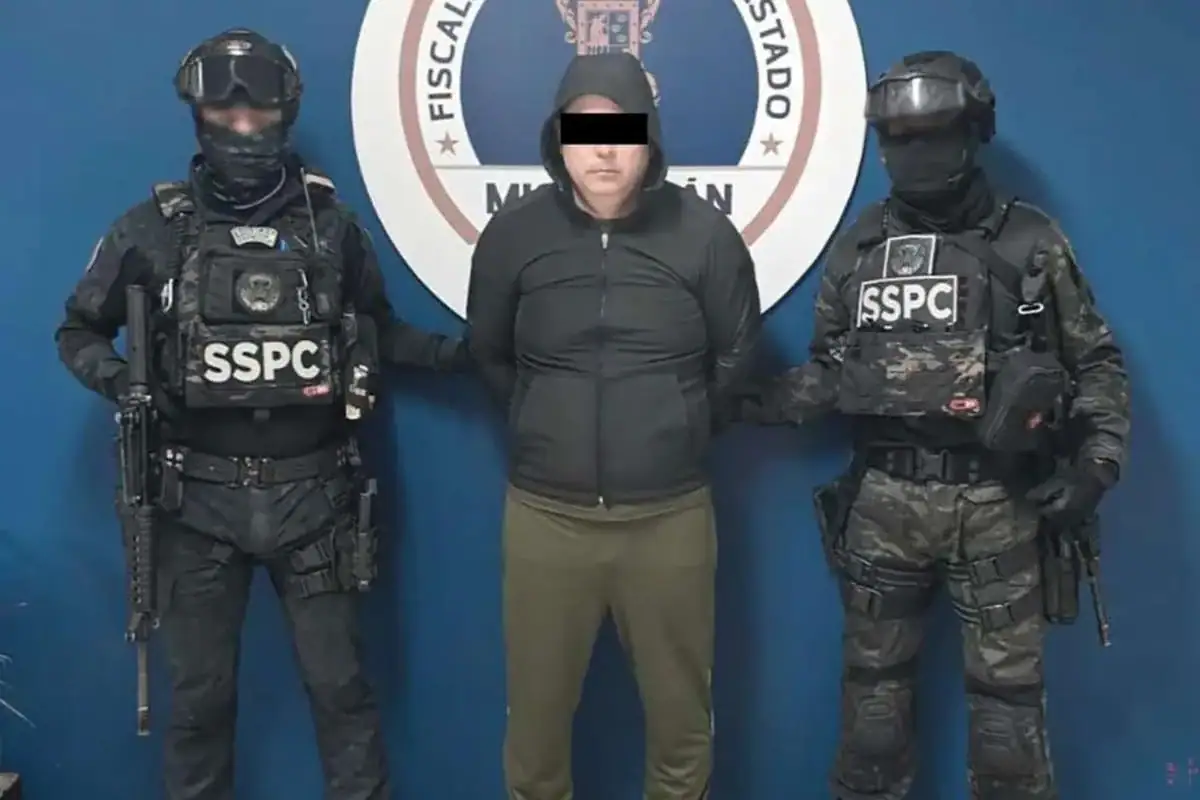 Detienen a presunto autor intelectual del homicidio de alcalde Carlos Manzo