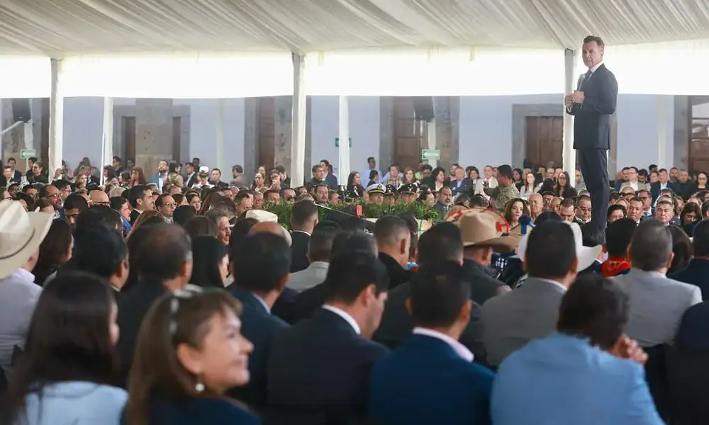 ínea 4 y 5, reducción de homicidios y obras mundialistas destacan en Informe de Lemus