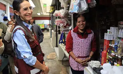 Avanza intervención en el Mercado San Martín de las Flores