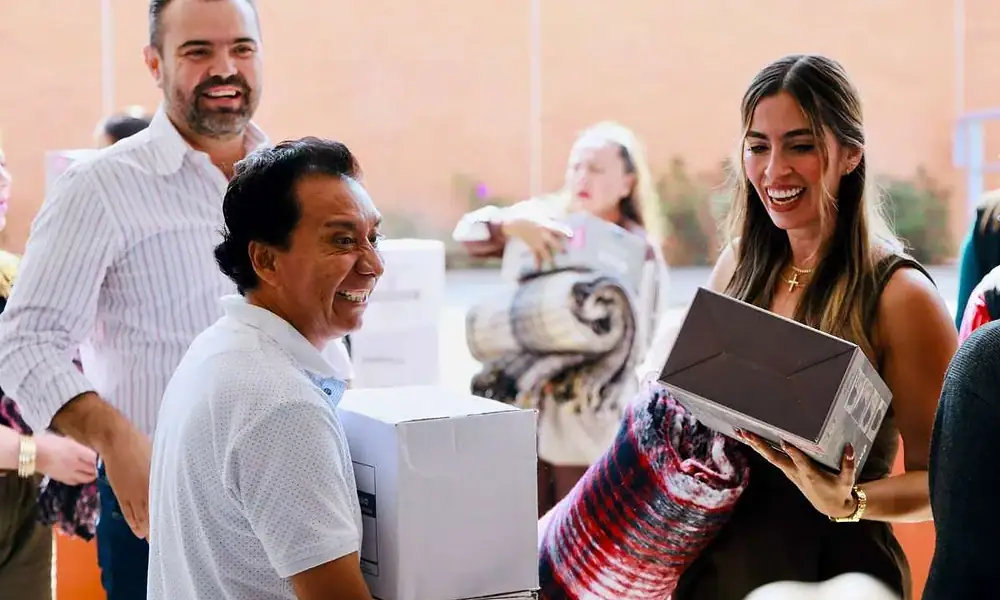 Entregan apoyos invernales a la comunidad ladrillera de Tlajomulco