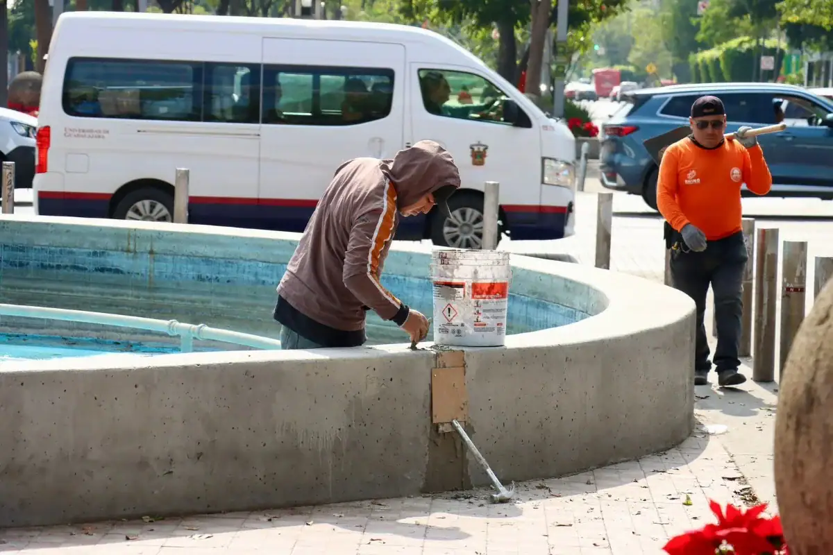Guadalajara invierte 14 mdp en rehabilitación de fuentes