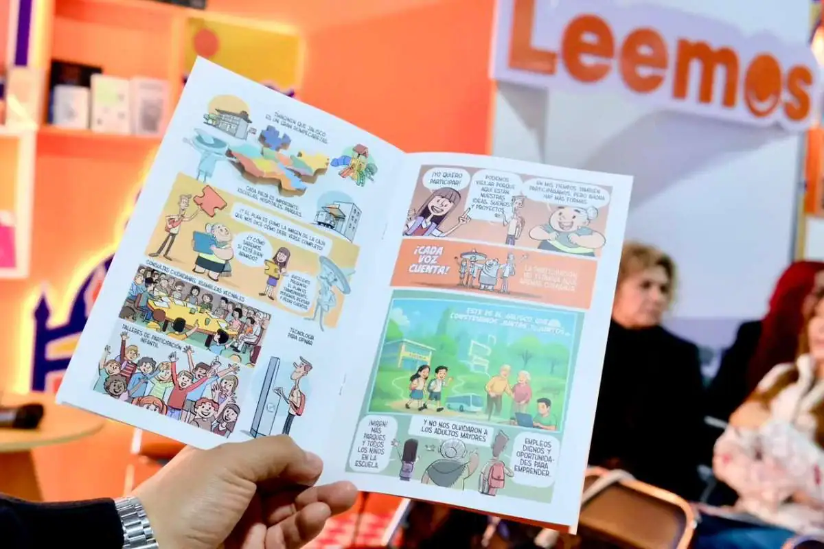 Qucho y Participación Ciudadana presentaron la historieta ‘¡Jalisco tiene rumbo!’