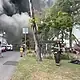 Incendio en bar de Providencia