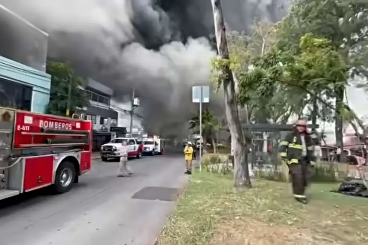 Incendio en bar de Providencia