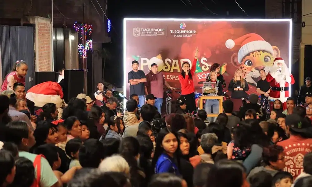Tlaquepaque reúne a más de 15 mil personas en posadas decembrinas