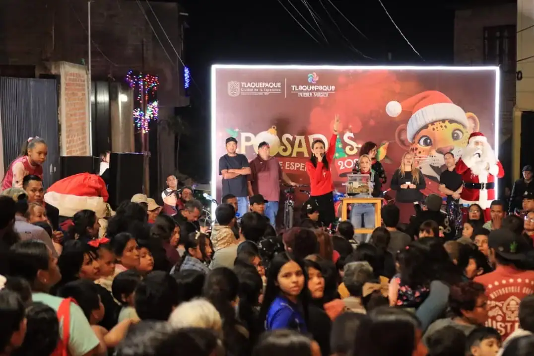 Tlaquepaque reúne a más de 15 mil personas en posadas decembrinas
