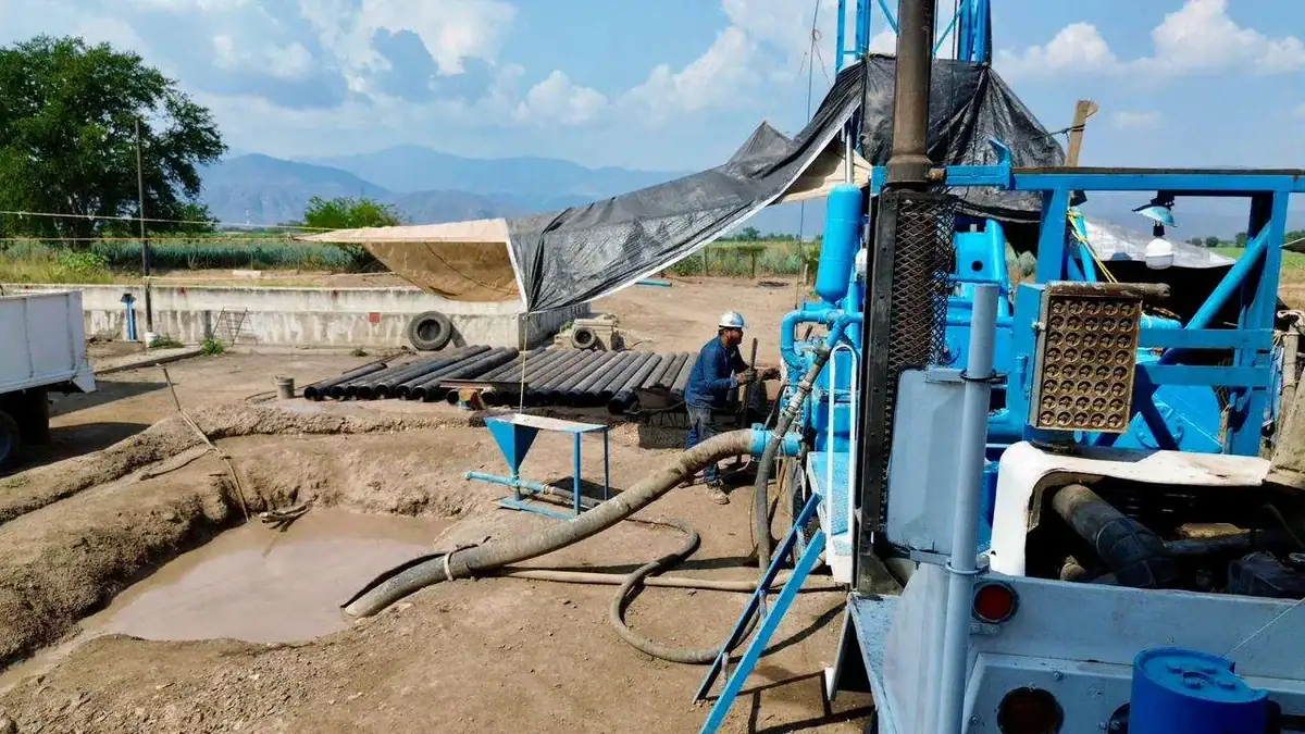Concluye perforación de pozo profundo para abasto de agua en Autlán de Navarro
