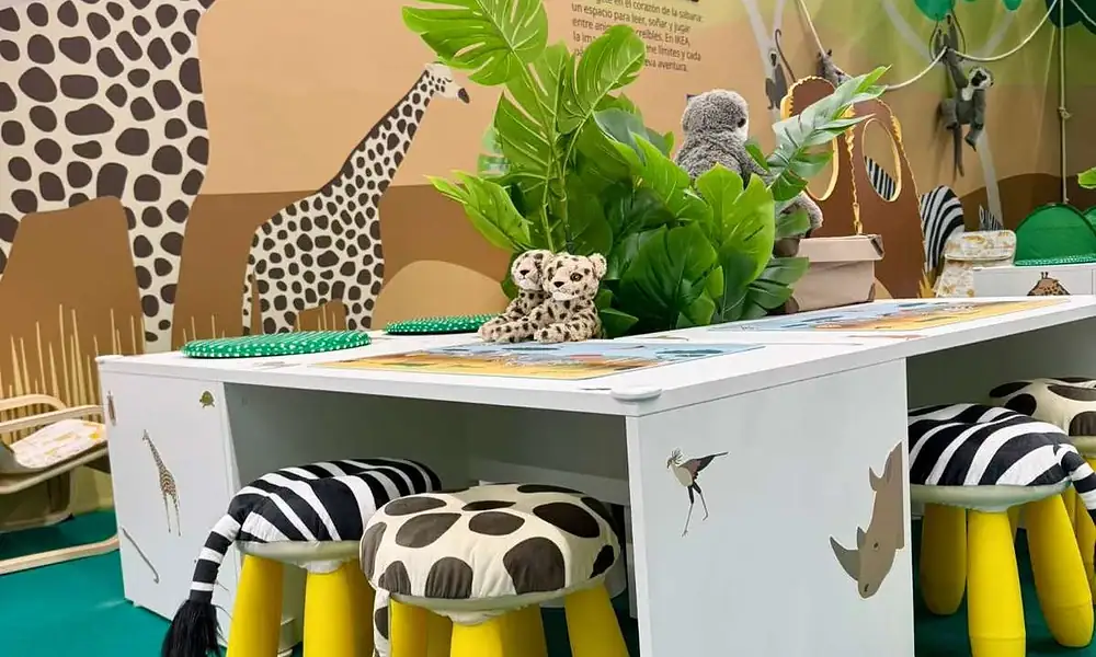 Salas de lectura de IKEA llegan a la FIL