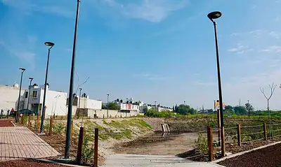 Inauguran rehabilitación del vaso regulador Cuatro Estaciones en Tlajomulco