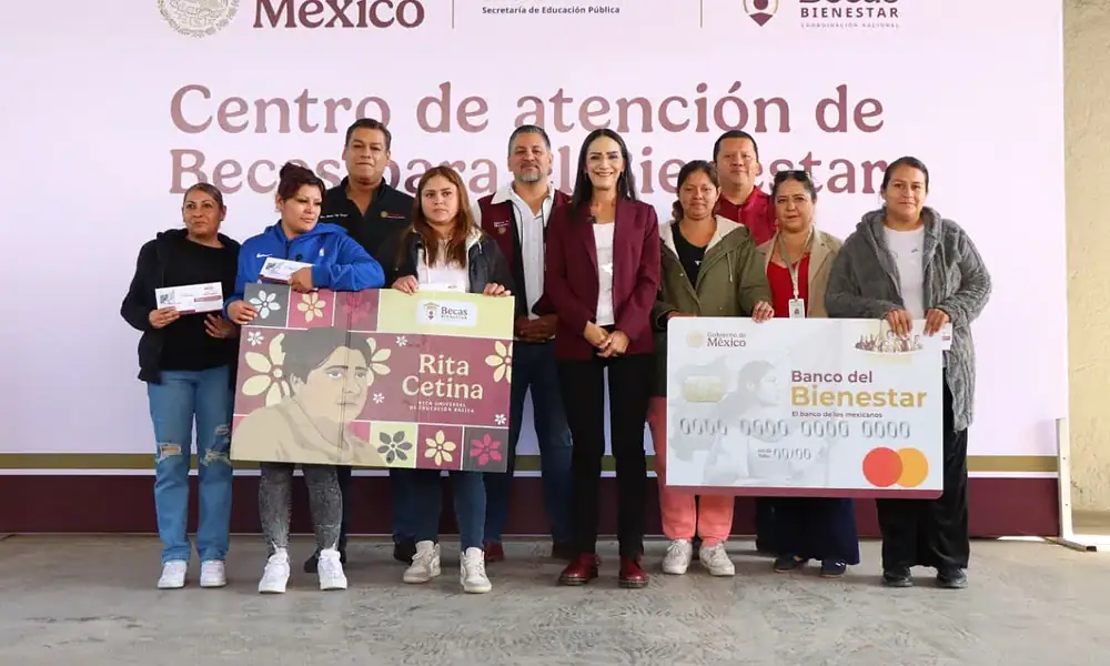 Instalarán centro de atención para becas del Bienestar en Toluquilla