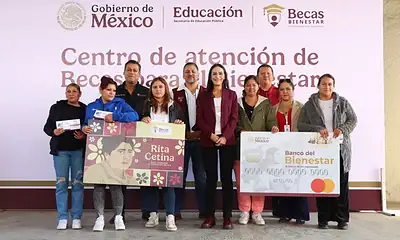 Instalarán centro de atención para becas del Bienestar en Toluquilla