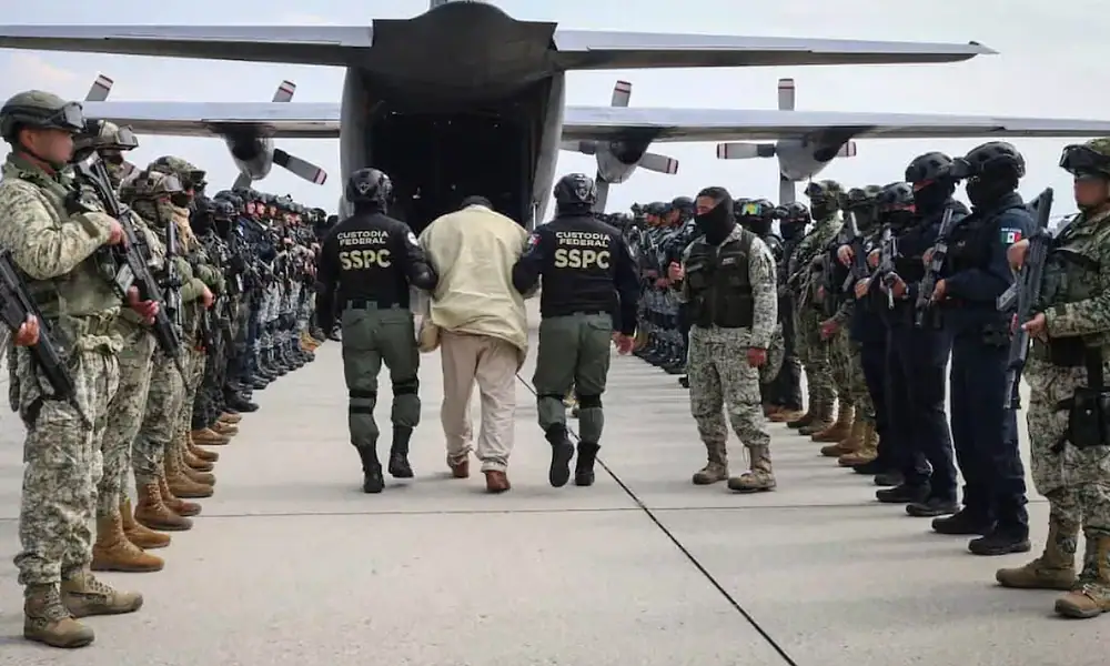 Harfuch anuncia envío de 37 criminales de alto impacto a Estados Unidos