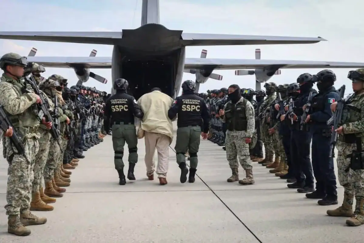 Harfuch anuncia envío de 37 criminales de alto impacto a Estados Unidos