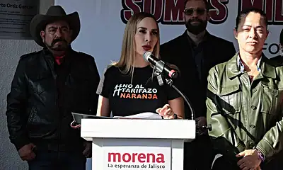 Morena Jalisco anuncia marcha contra aumento al transporte público