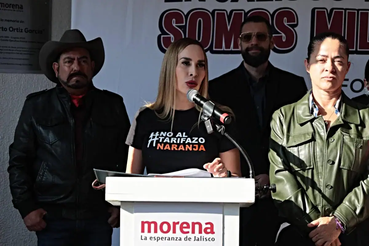 Morena Jalisco anuncia marcha contra aumento al transporte público