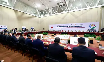 Lemus acude a 6ª Reunión de Autoridades convocada en Zacatecas