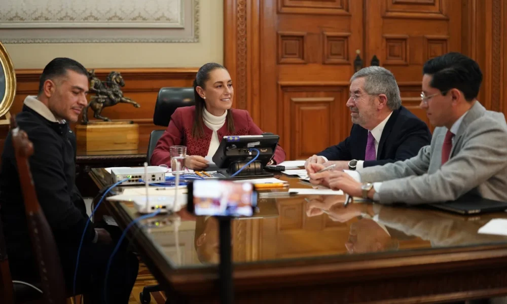 Sheinbaum sostiene llamada telefónica con Trump sobre seguridad