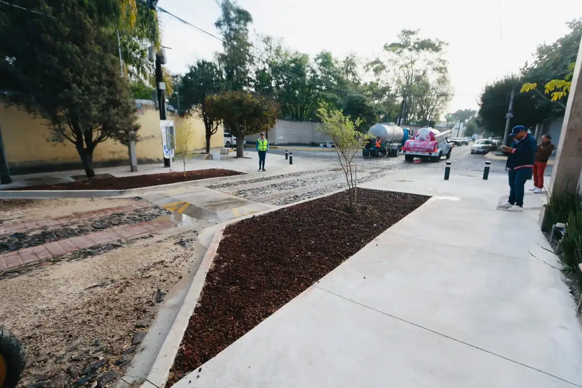 Avanza rehabilitación de calle Hidalgo, conectará López Mateos con Camino Real a Colima