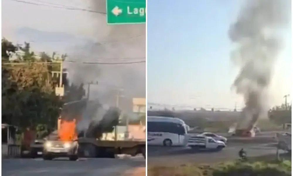 Activan código rojo por narcobloqueos en distintos puntos de Jalisco