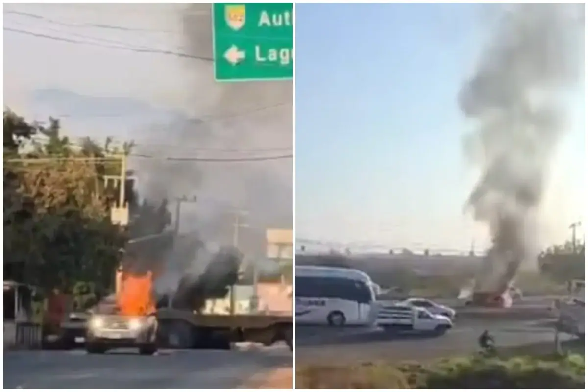 Activan código rojo por narcobloqueos en distintos puntos de Jalisco