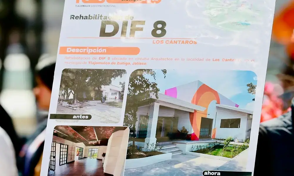 Tlajomulco renueva CDC Cántaros con inversión de 2.4 mdp