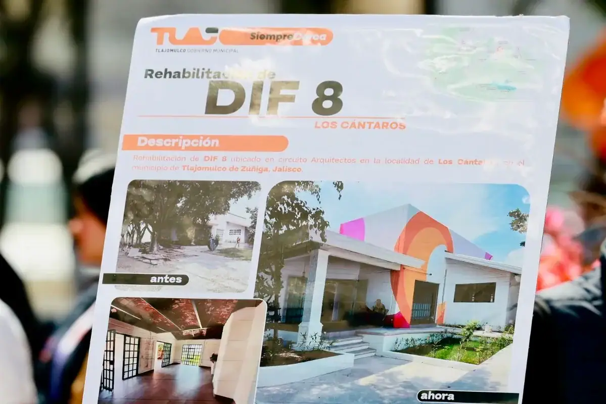 Tlajomulco renueva CDC Cántaros con inversión de 2.4 mdp