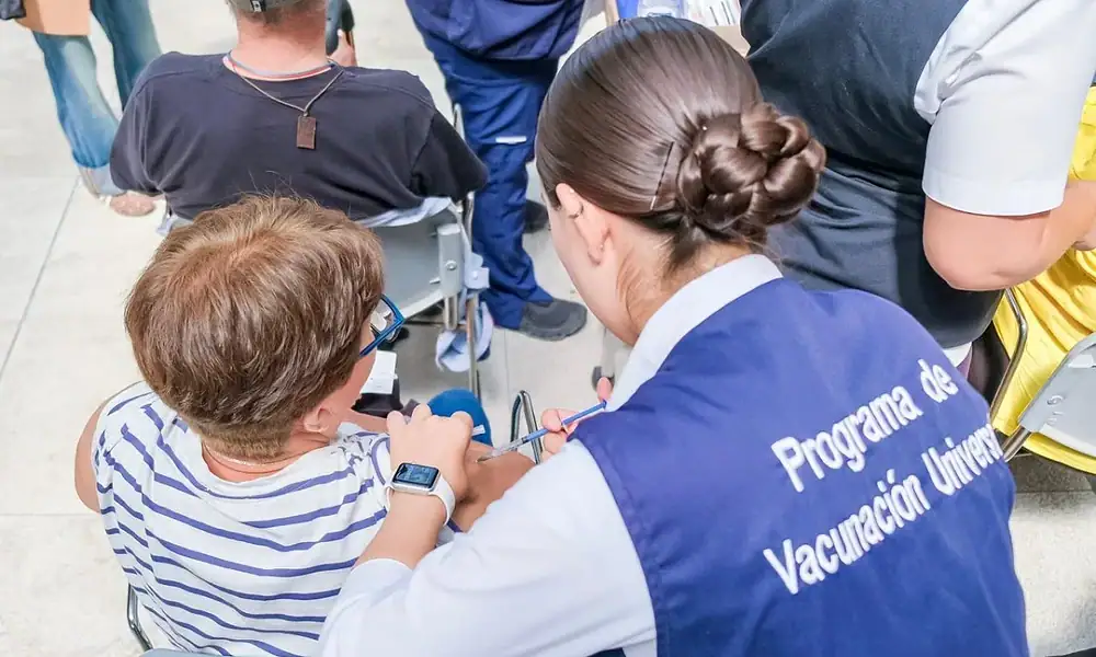 Vacunación contra el sarampión en Jalisco