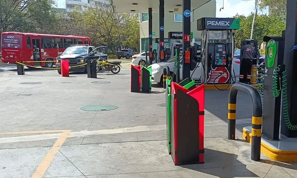 Frustran intento de incendio en gasolinera de Chapalita