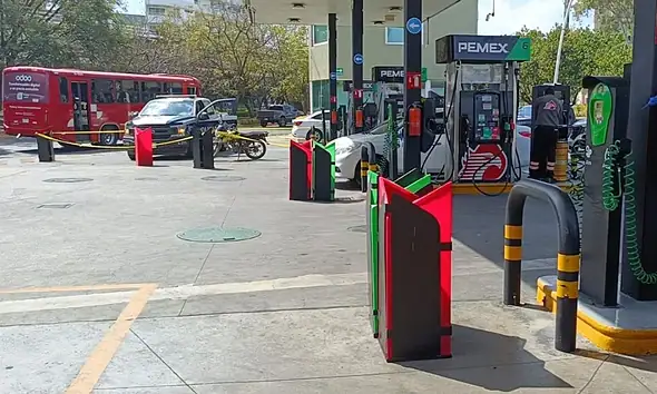 Frustran intento de incendio en gasolinera de Chapalita