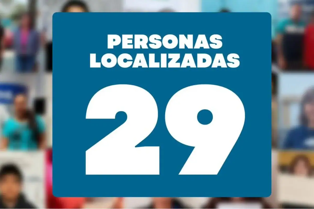 Fiscalía de Jalisco localiza 29 personas con reporte de desaparición