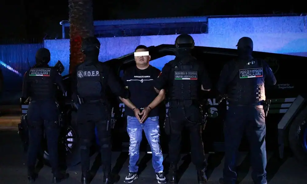 Capturan a presunto líder de banda ‘Los Robarrolex’ en Guadalajara