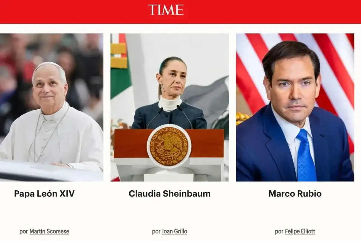 Revista Time incluye a Sheinbaum entre las 100 personas más influyentes de 2026