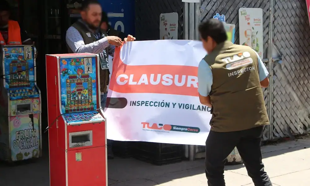 Asegura Tlajomulco 53 máquinas tragamonedas en operativos