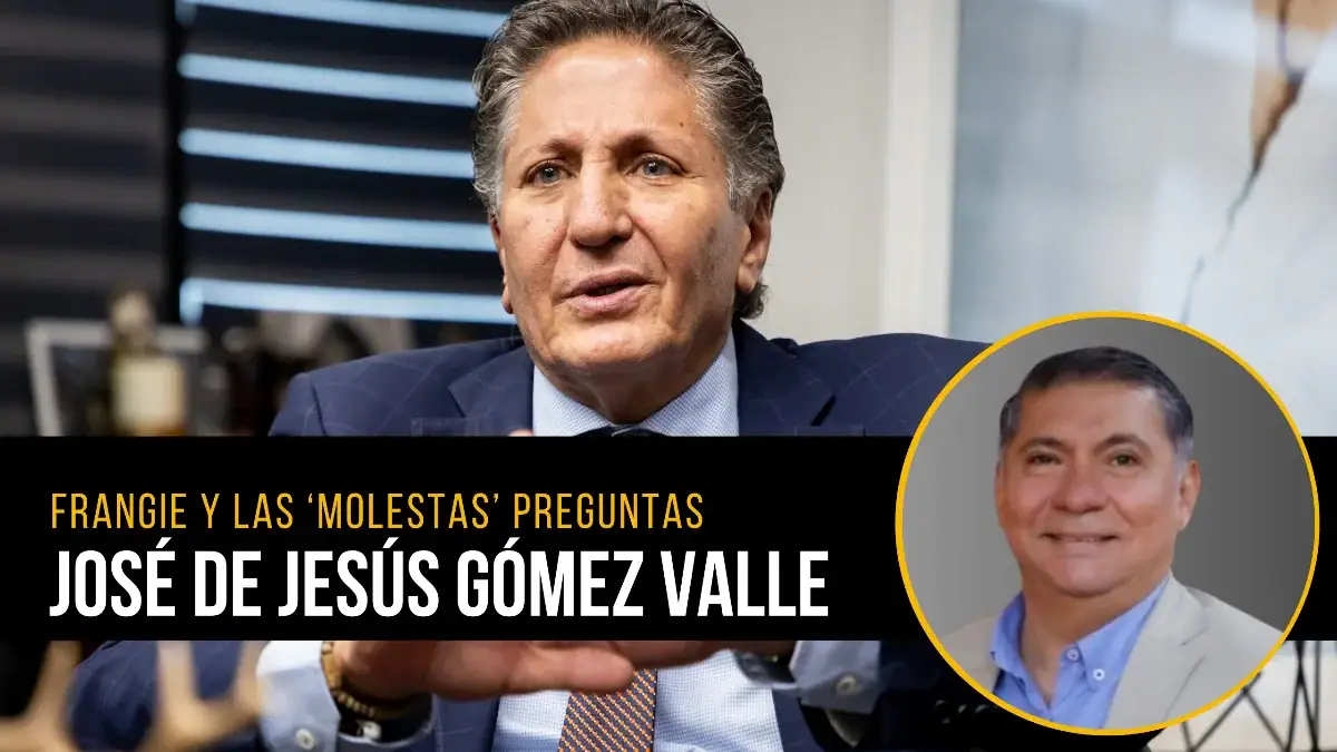 Columna de opinión de José de Jesús Gómez Valle sobre Frangie