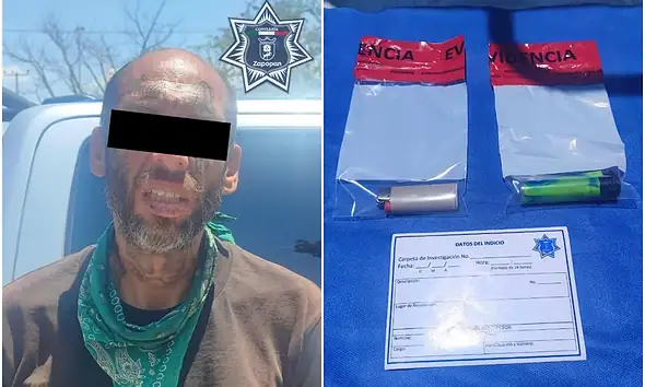 La Policía de Zapopan detuvo a un hombre que presuntamente es responsable de provocar un incendio forestal en el Bosque de La Primavera.