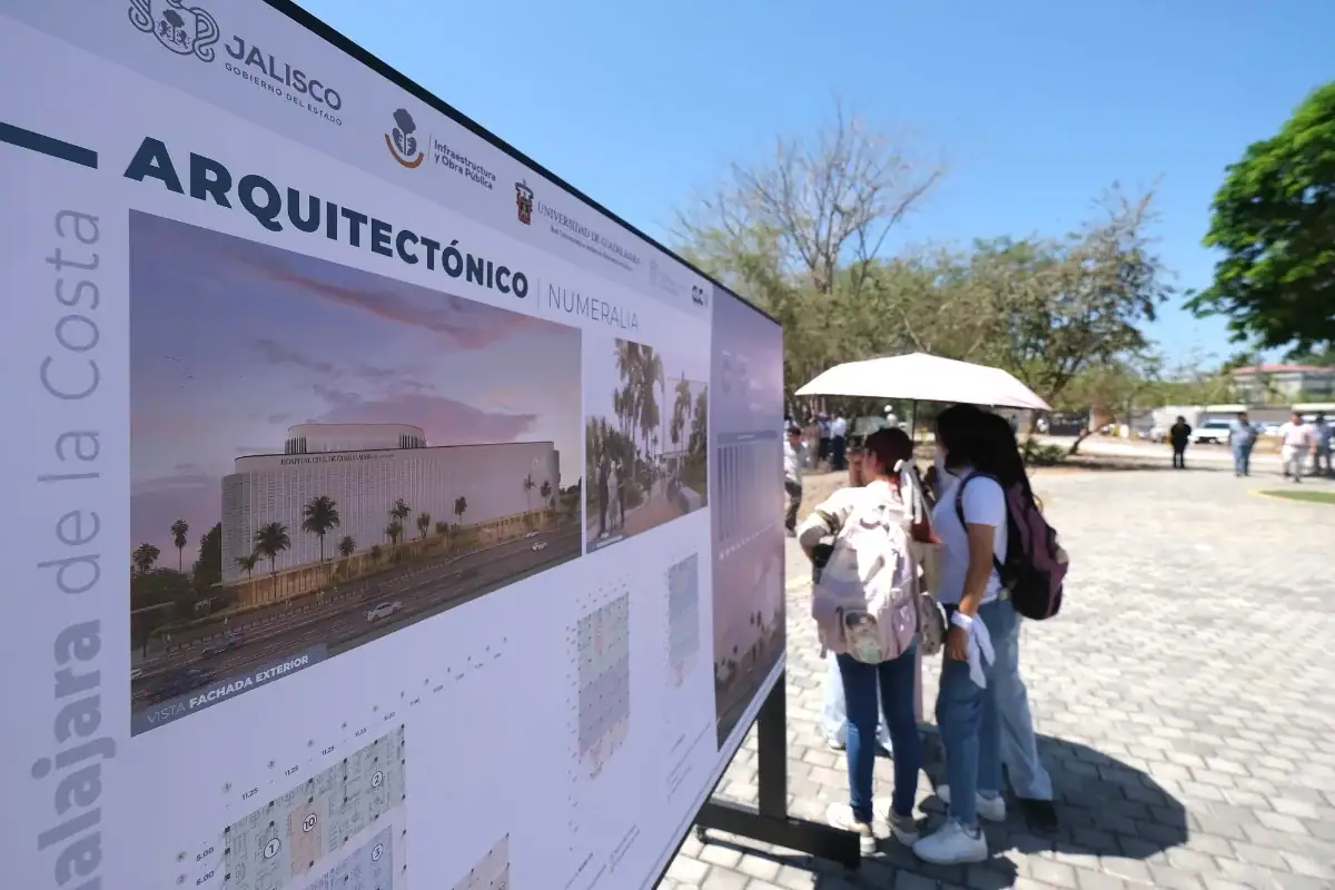 Colocan primera piedra de Hospital Civil de Puerto Vallarta