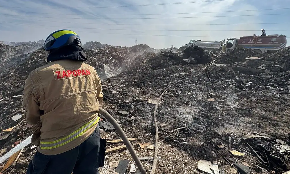 Dueño de predio incendiado en Zapopan enfrentará sanciones