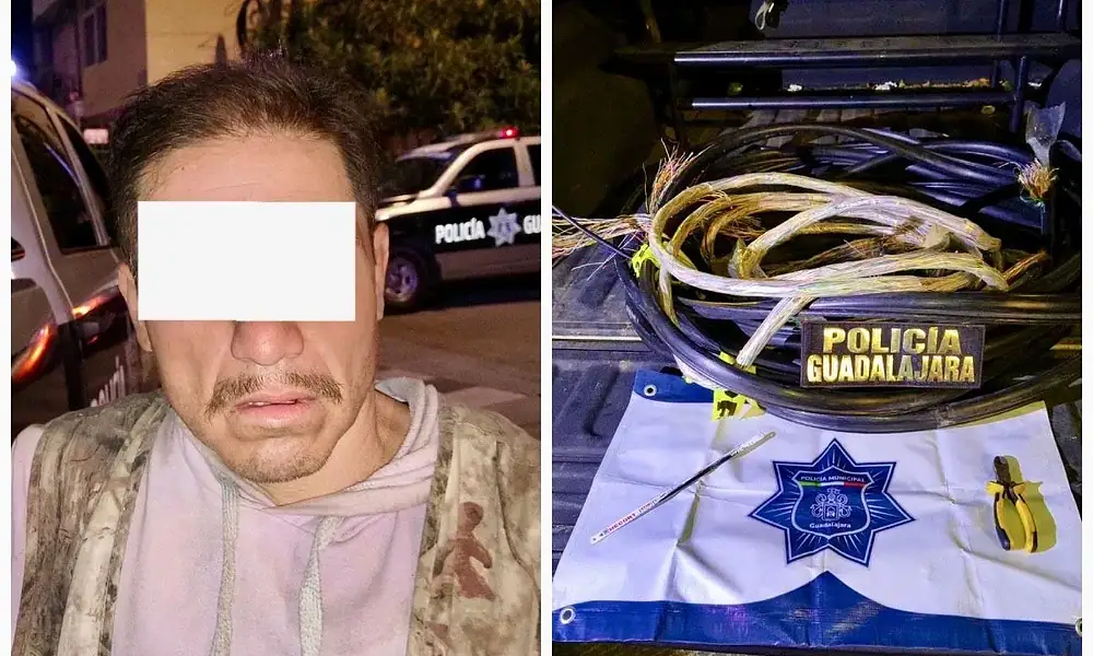 Detienen a uno por robo de cableado en Alcalde Barranquitas