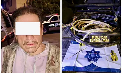 Detienen a uno por robo de cableado en Alcalde Barranquitas