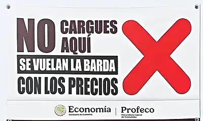 Profeco exhibirá a gasolineras caras con lonas